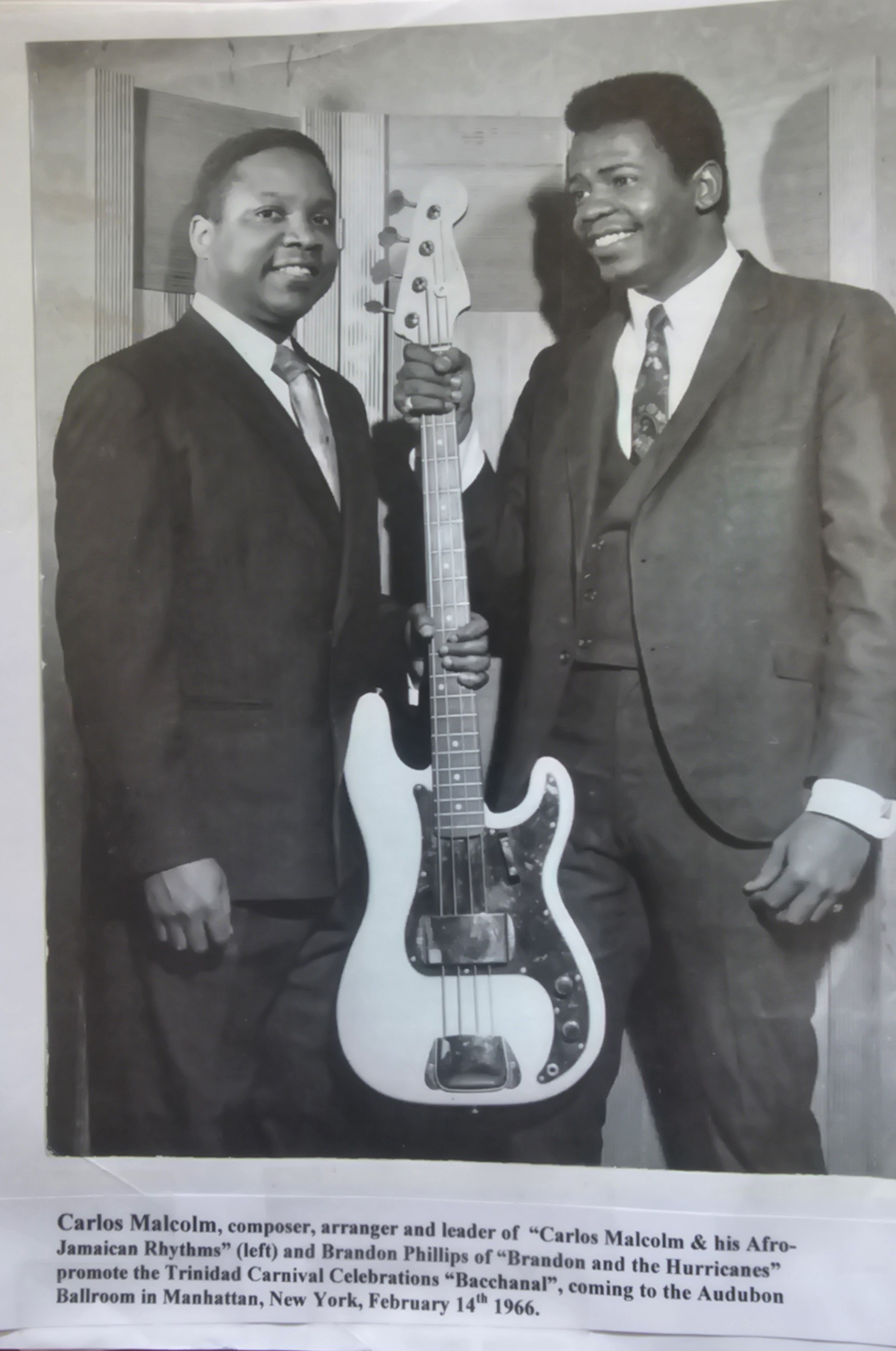 Carlos Malcolm and Brandon Phillips, 1966